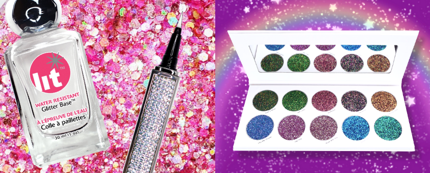 Take your glitter game to the next level with Lit Cosmetics at Camera Ready Cosmetics