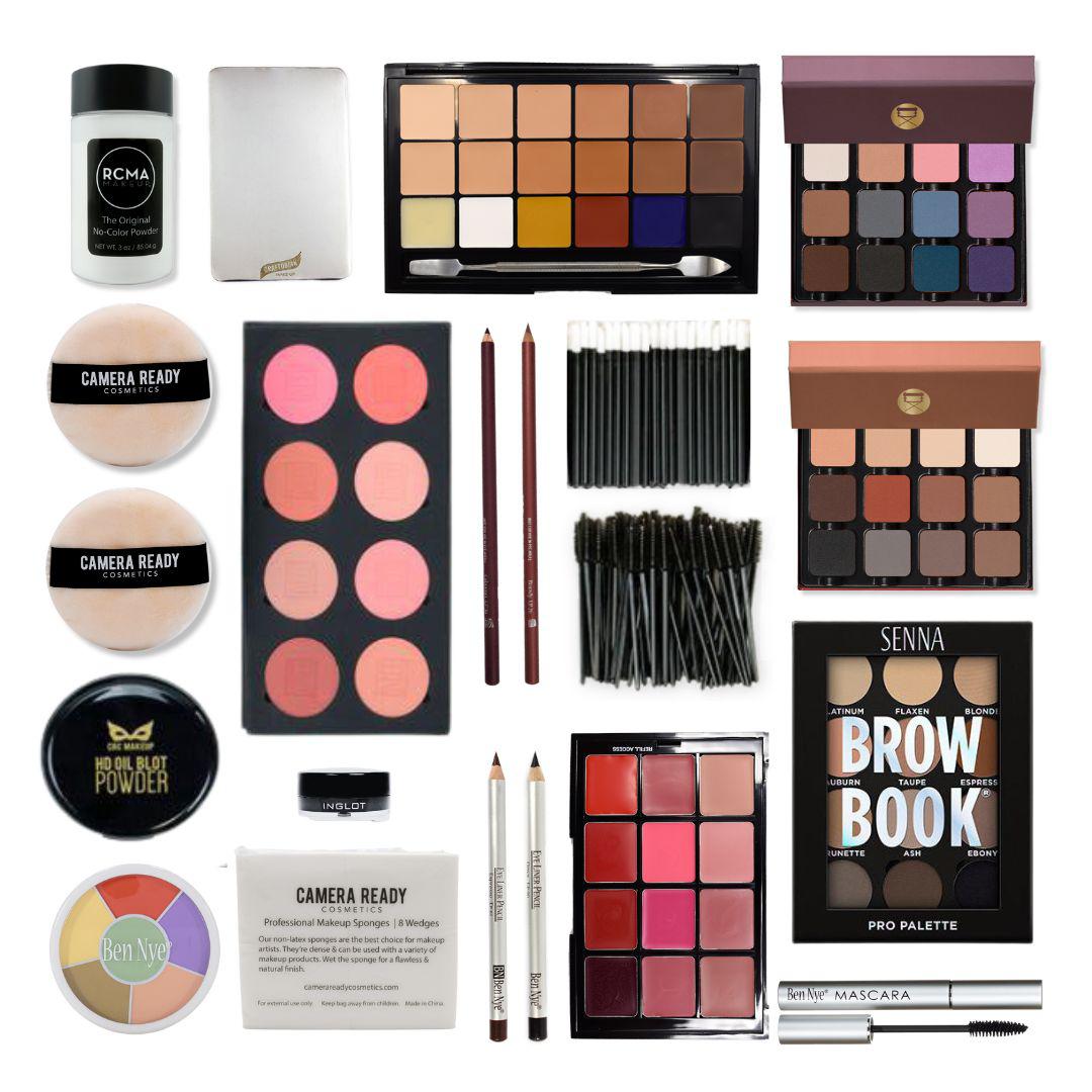 Infographic: Professional Makeup Kit Shopping List - QC Makeup Academy