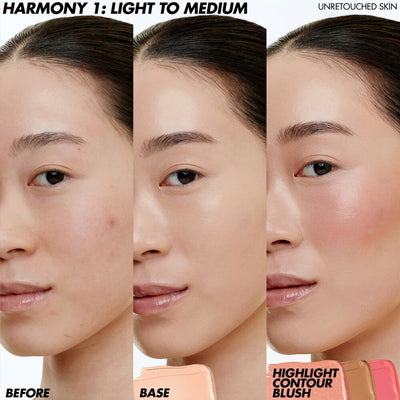 Make Up For Ever HD Skin Face Essentials Palette With Highlighters Face Palettes   