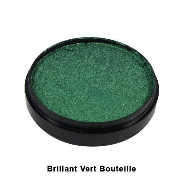 Mehron Paradise Makeup AQ Water Activated Makeup Green - Vert Bouteille (Brilliant) (800-BGV)  