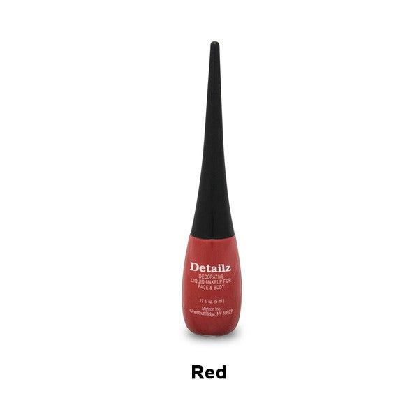 Mehron Paradise Makeup AQ Detailz SFX Liners Red (804-R)  