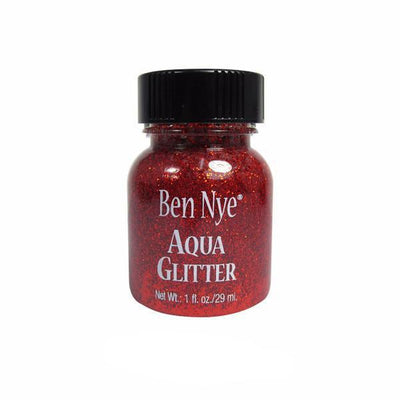 Ben Nye Aqua Glitter Glitter Red AG3  