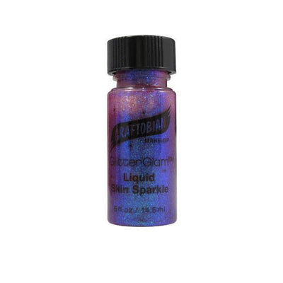Graftobian GlitterGlam Liquid Skin Sparkle Glitter Violicious (87712)  