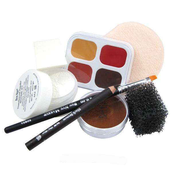 Ben Nye Personal Creme Kit Makeup Kits PK-5 Brown (Medium) (Talc Free)  