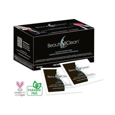 BeautySoClean Cosmetic Sanitizer Wipes Sanitizer   