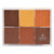 Maqpro 6-color Fard Creme Foundation Palette Foundation Palettes   