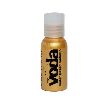 European Body Art Voda Airbrush Liquids - Metallic Airbrush SFX Gold Voda Airbrush Liquids - Metallic  