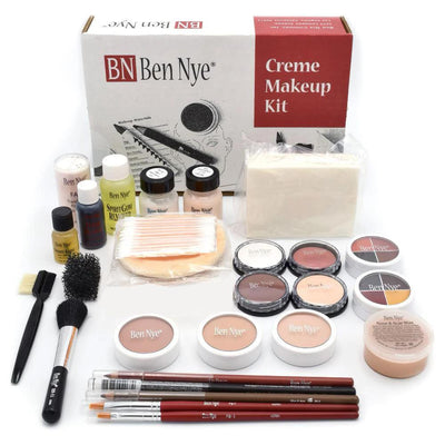 Ben Nye Theatrical Creme Makeup Kit Makeup Kits TK-1 Fair: Light-Medium (Talc Free)  
