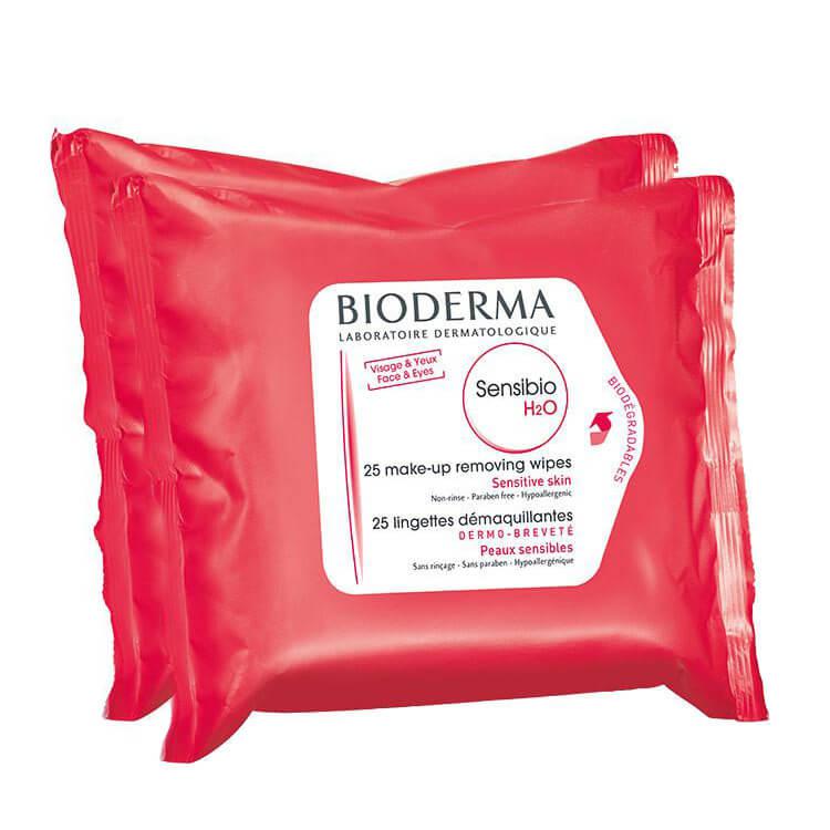 Bioderma Sensibio H2O Wipes Makeup Remover Wipes   