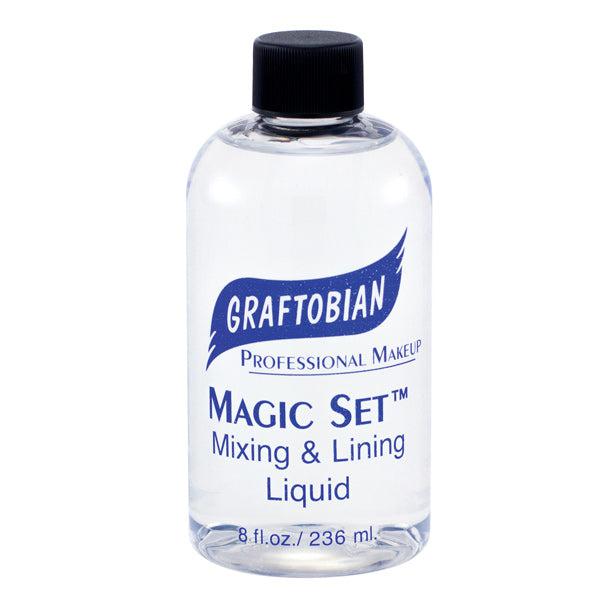 Graftobian Magic Set Mixing and Lining Liquid Mixing Medium 8oz Bottle (88696)  