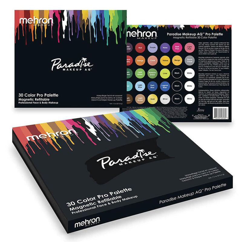 Mehron Paradise Makeup AQ Palette - 30 Well Water Activated Palettes   