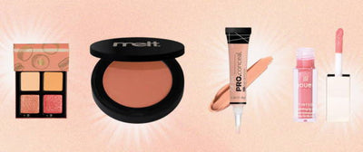 Our Favorite  2024  Pantone Color of the Year Peach Fuzz Makeup