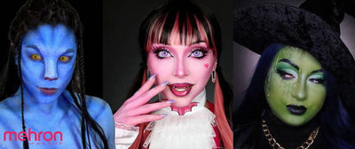 Mehron Makeup Special FX Set for Halloween, Horror, & Cosplay (Practice  Head Included)