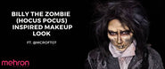 Billy the Zombie (Hocus Pocus Inspired) Makeup  Look  |   SFX Tutorial ft. @mcroft07