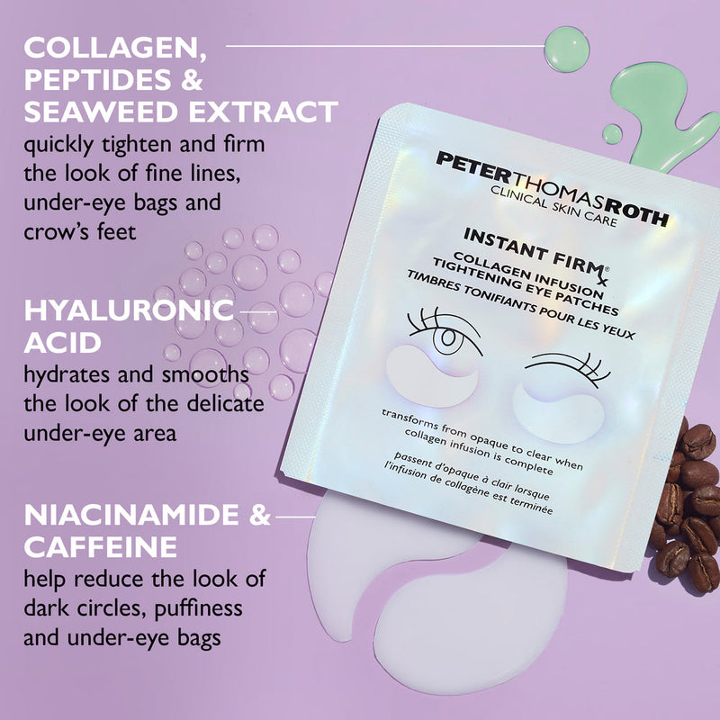 Peter Thomas Roth Instant FIRMx Collagen Infusion Tightening Eye Patches Eye Masks