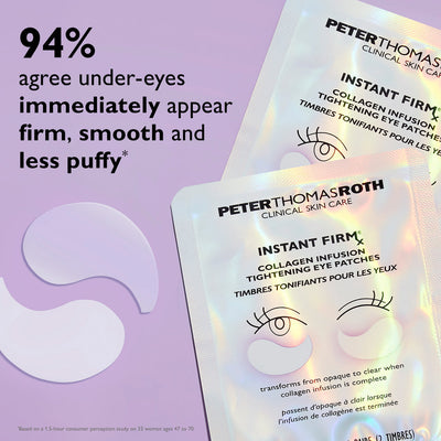 Peter Thomas Roth Instant FIRMx Collagen Infusion Tightening Eye Patches Eye Masks