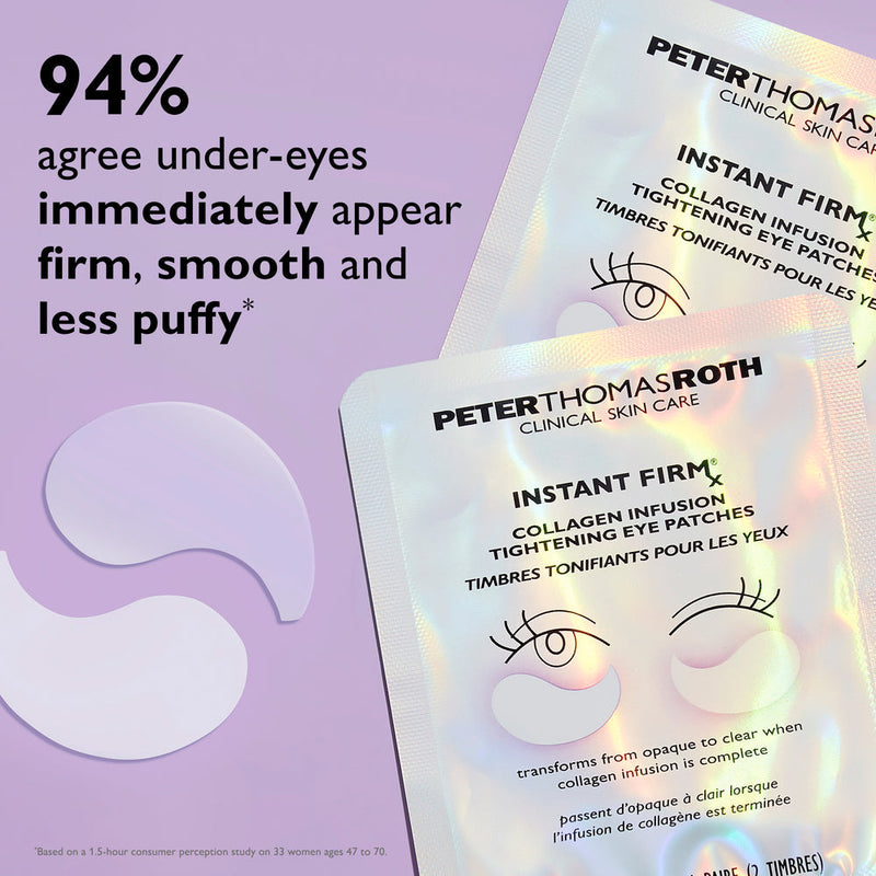 Peter Thomas Roth Instant FIRMx Collagen Infusion Tightening Eye Patches Eye Masks