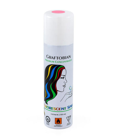 Graftobian Fluorescent Colorspray Hair FX Fluo, Pink  (12413)  