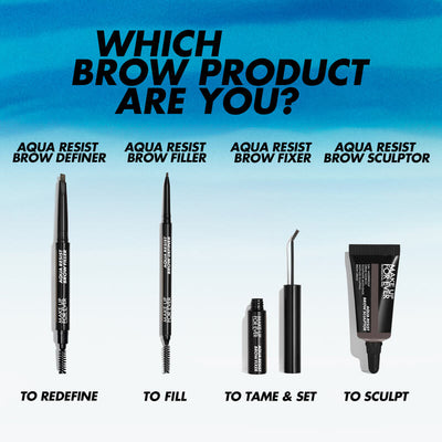 Make Up For Ever Aqua Resist Brow Sculptor Kit ($53 value) Eyebrows   