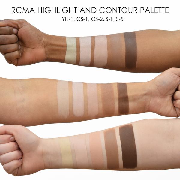 RCMA Highlight and Contour 5 Part Palette, Makeup for Professionals