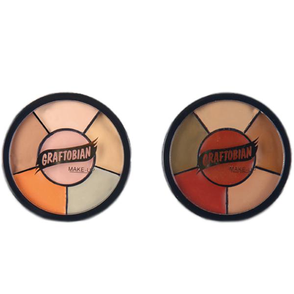 Graftobian Tattoo Cover/Corrector/Neutralizer Wheel Concealer Palettes   