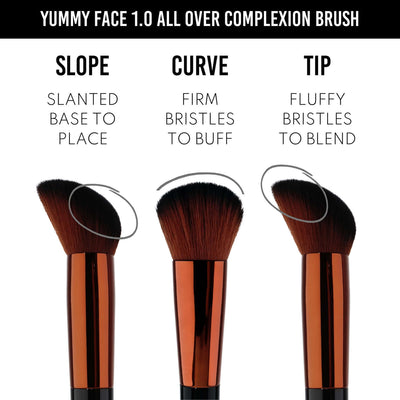 Danessa Myricks Beauty Yummy Face 1.0 All Over Complexion Brush Face Brushes   