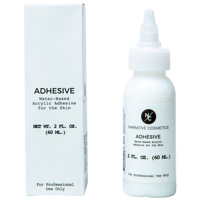 Narrative Cosmetics Skin Safe Water Based Medical Grade Adhesive Adhesive   