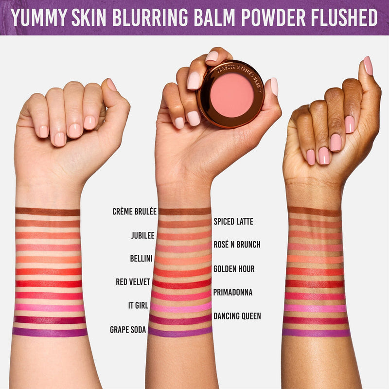 Danessa Myricks Beauty Yummy Skin Blurring Balm Powder Flushed Blush