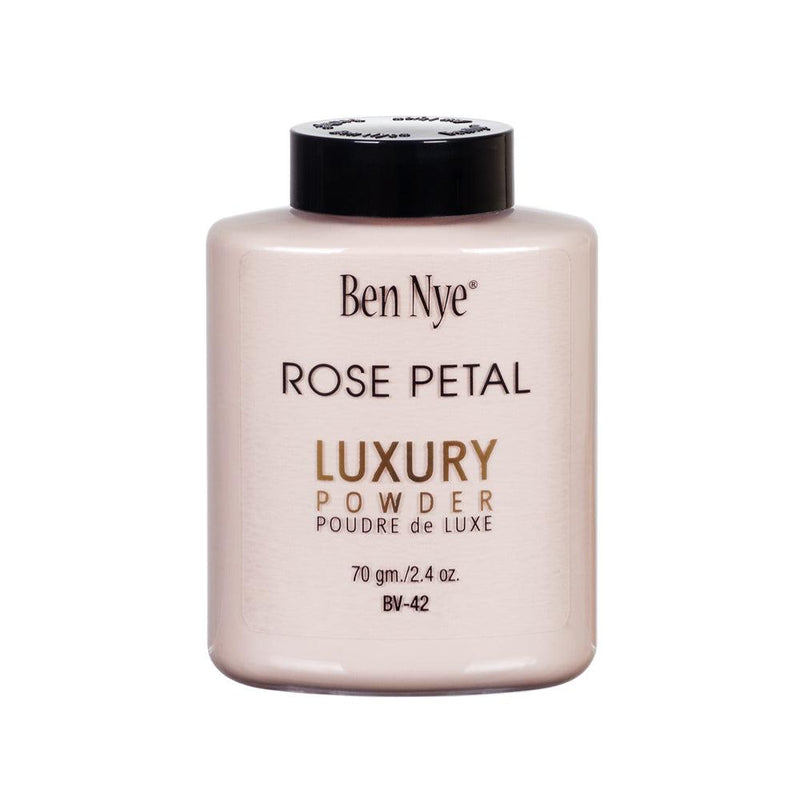 Ben Nye Rose Petal Luxury Powder Loose Powder 2.4oz. (BV-42) (Talc Free)  
