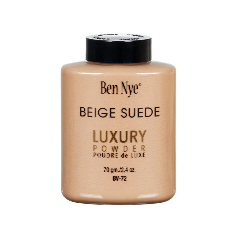 Ben Nye Beige Suede Bella Luxury Powder Loose Powder 2.4oz (BV-72) (Talc Free)  