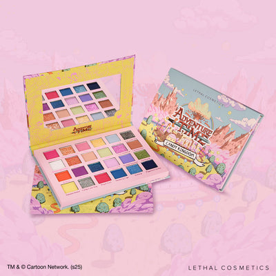 Lethal Cosmetics The Adventure Time Collection Candy Kingdom Palette Pigment Palettes