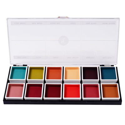 Narrative Cosmetics 12 Color Complexion Alcohol Activated Palette Alcohol Activated Palettes Palette Only  