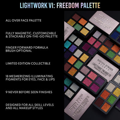 Danessa Myricks Beauty Lightwork 6 Freedom Palette Eyeshadow Palettes   