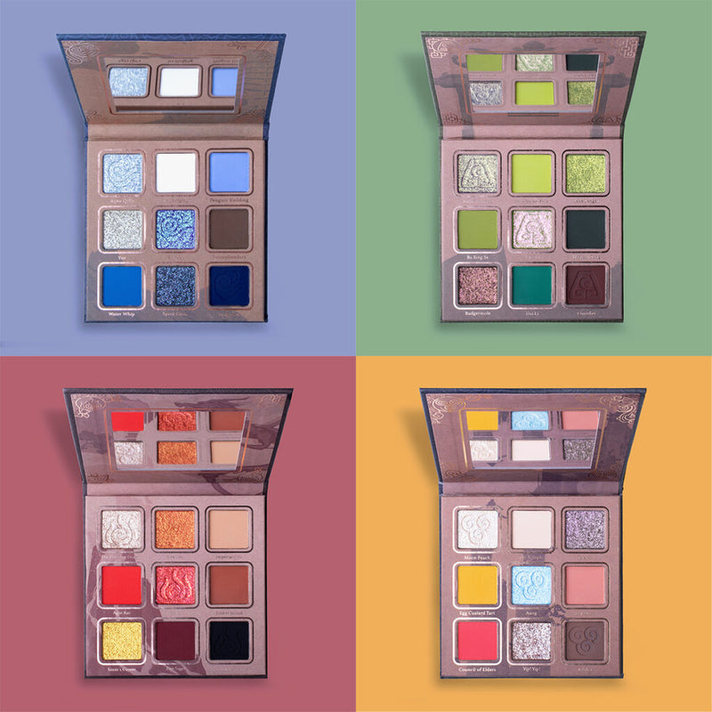 Lethal Cosmetics Avatar The Last Airbender Palette Collection Pigment Palettes   