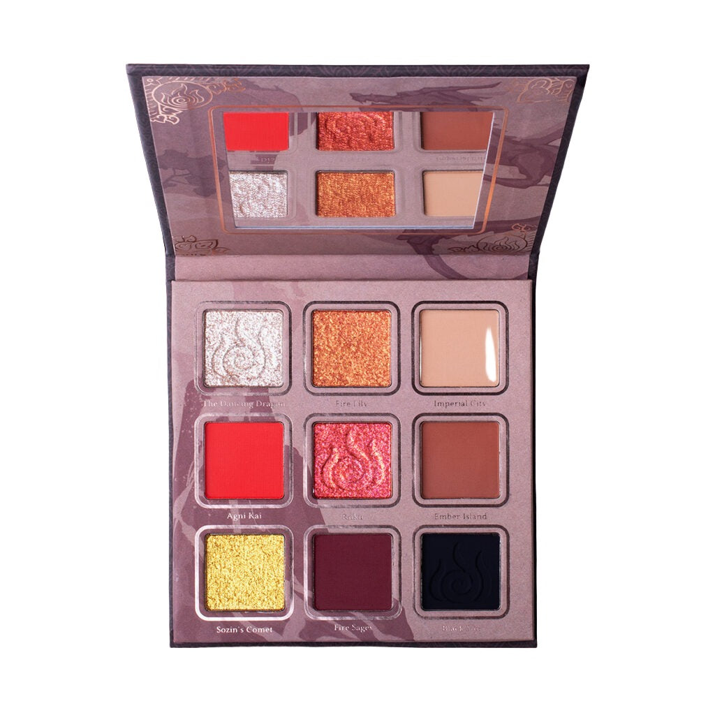 Lethal Cosmetics Avatar The Last Airbender Fire Palette – Camera Ready ...