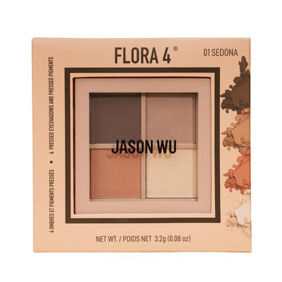 Jason Wu Beauty Flora 4 Eyeshadow Palette - 01 Sedona Eyeshadow Palettes   