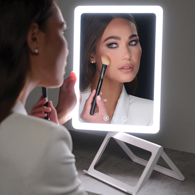 Ilios Lighting Slim Rechargeable Makeup Mirror Makeup Mirror   