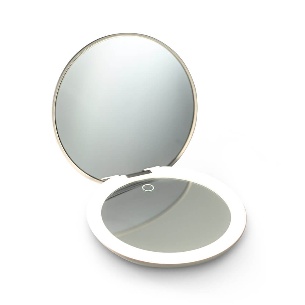 Ilios Lighting LED Compact Mirror – Camera Ready Cosmetics