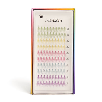 Lash Lash Individual Color Lashes 'Pride' False Lashes   