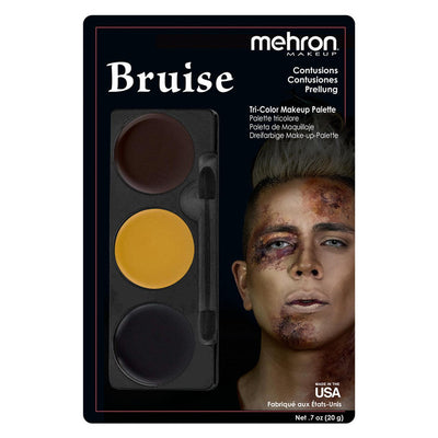 Mehron Tri-Color Palette FX Palettes Bruise (403C-B)  