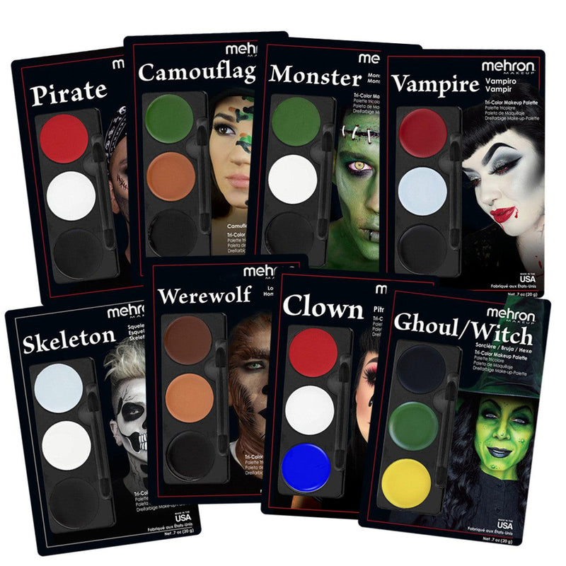 Mehron Tri-Color Palette FX Palettes   