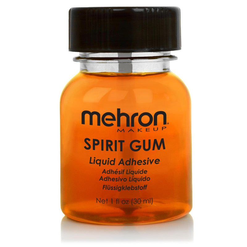 Mehron Spirit Gum Liquid Adhesive Adhesive 1oz. w/brush (118)  