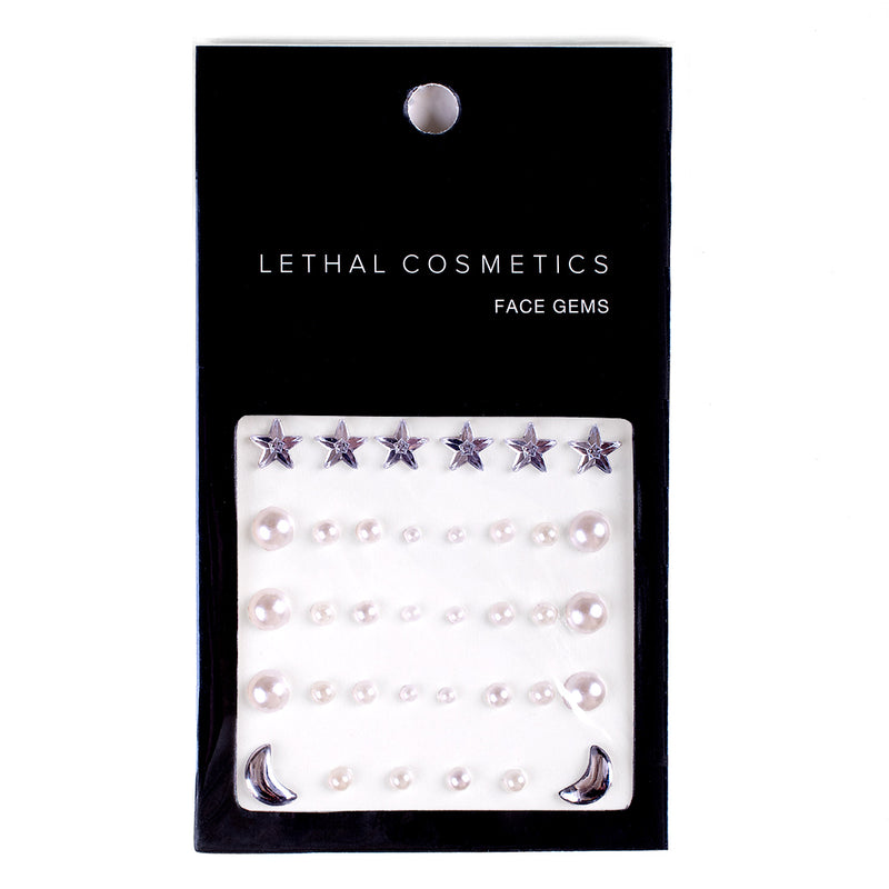 Lethal Cosmetics Pearls Face Gems Face Gems   