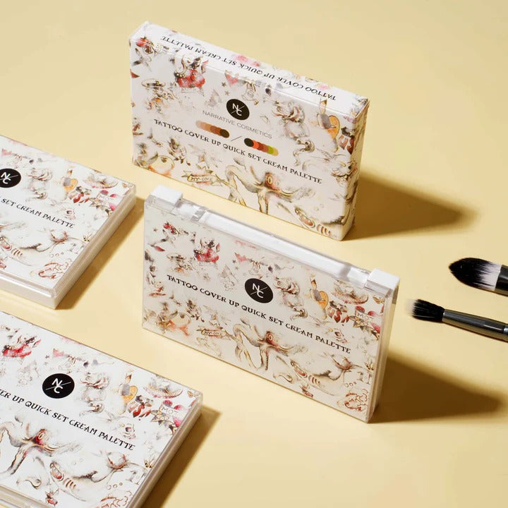 Narrative Cosmetics Quick-Set Tattoo Cover-Up Cream Palette FX Palettes