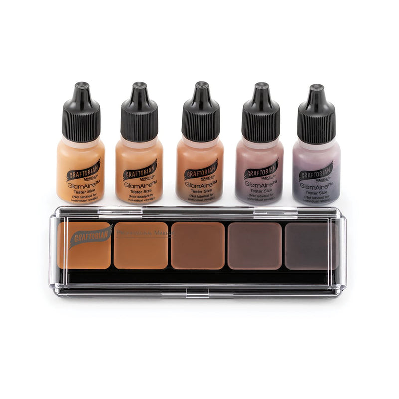 Graftobian HD Airbrush SAMPLE Packs Foundation Samples Neutral