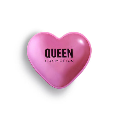 Queen Cosmetics Sublime Hearts Refill Compact Empty Palettes Pink  