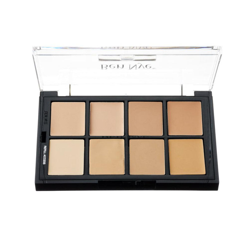 Ben Nye Matte HD Foundation Studio Color Palette Fair (STP-05) Foundation Palettes   