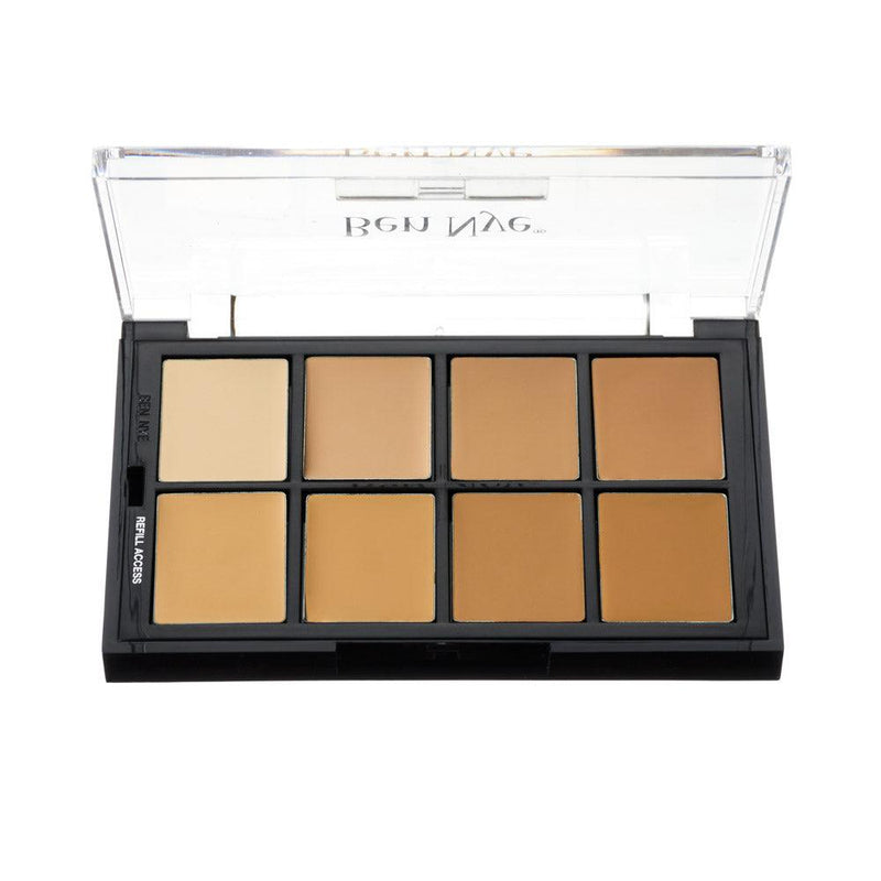 Ben Nye Matte HD Foundation Studio Color Palette Olive (STP-07) Foundation Palettes   