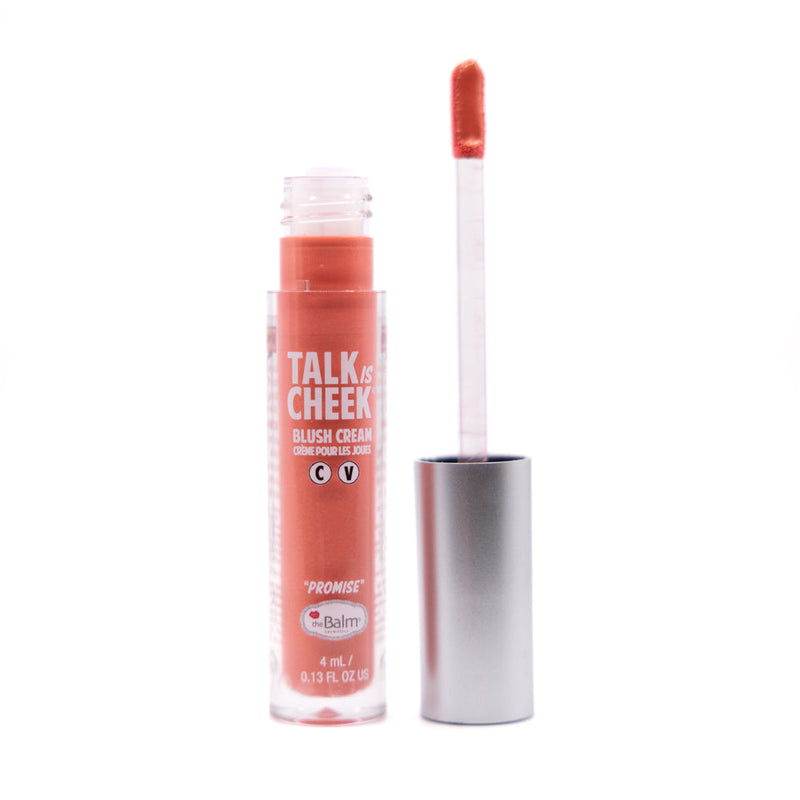 The Balm Cosmetics Talk is Cheek Blush Cream Blush Promise  