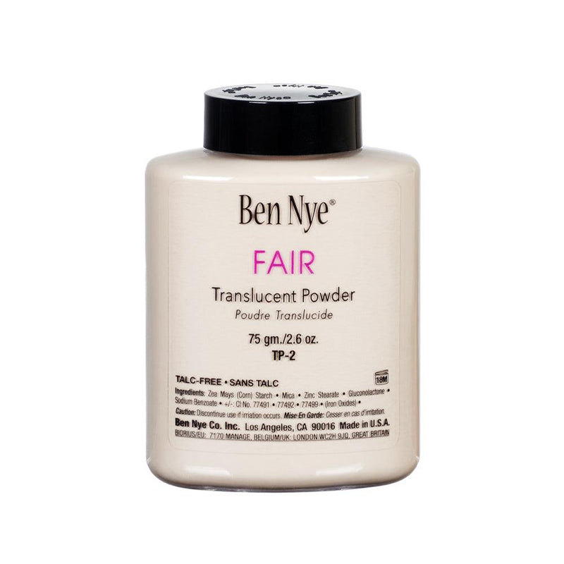 Ben Nye Fair Classic Translucent Face Powder Loose Powder 2.6 oz (TP-2) (Talc Free)  